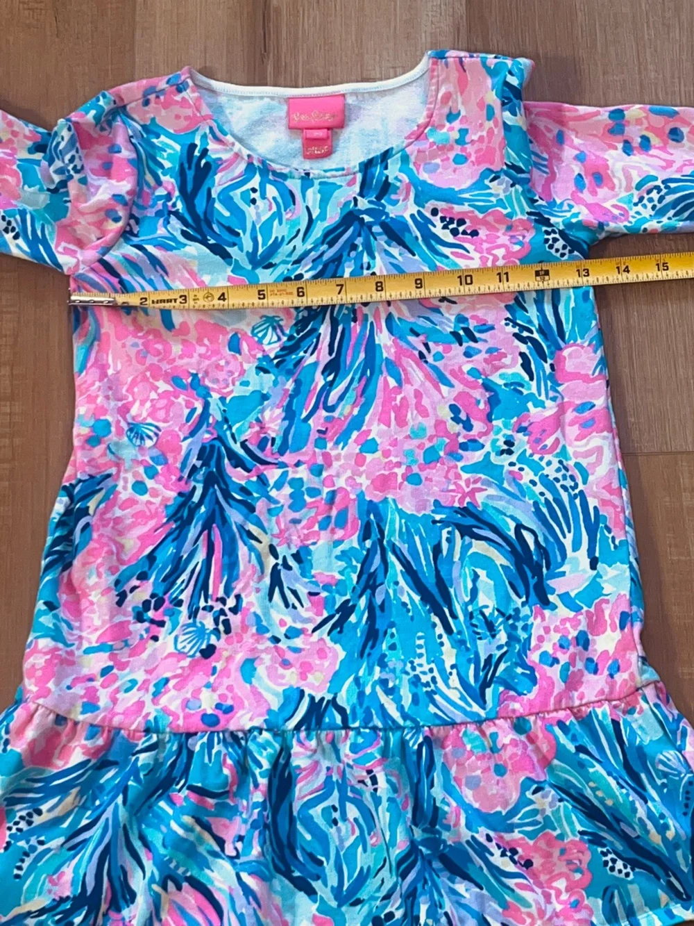 Lilly Pulitzer 96% cotton